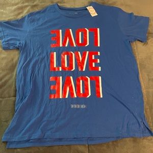 Titan Blue Love Tee
